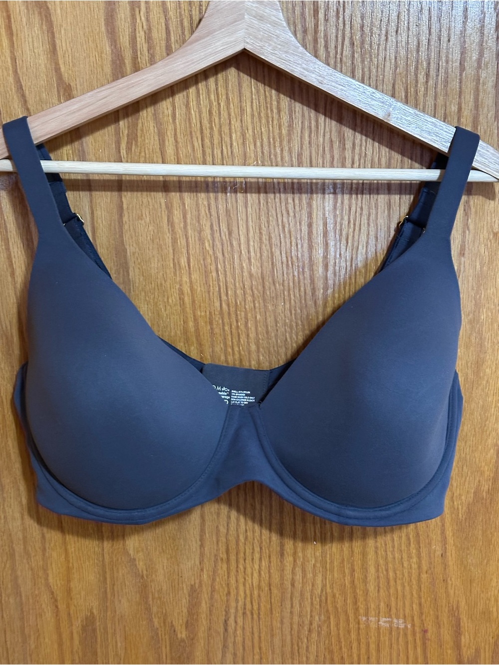 Soma Black Smooth sz 38 DDD  Underwire Bra embraceable perfect coverage